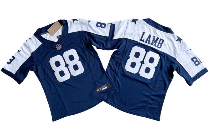 Women's Dallas Cowboys #88 CeeDee Lamb NavyWhite 2023 F.U.S.E. Limited Football Stitched Jersey(Run Small),We sell and wholesale Women's Dallas Cowboys #88 CeeDee Lamb NavyWhite 2023 F.U.S.E. Limited Football Stitched Jersey(Run Small) on line form chian!